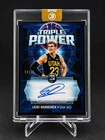 LAURI MARKKANEN AUTO /15 2025-26 TOPPS 3 TRIPLE POWER AUTOGRAPH BLUE /15