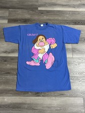 90s Disney Store Snow White  The Seven Dwarves Grumpy Double Sided Shirt 2XL