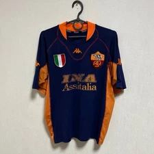 AS Roma 2001-2002 Third Football Soccer Jersey Kappa Men’s Size L