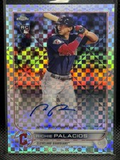 2022 Topps Chrome Update #AC-RPA Richie Palacios Autographs X-Fractor #/125