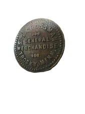 Trosky Minnesota Minn Mn 5 Cents Token SS Crossman General Mdse