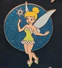 Disney Auctions Tinker Bell Snowflake - 3-pin set Disney Pin 34433 Damaged — photo 2