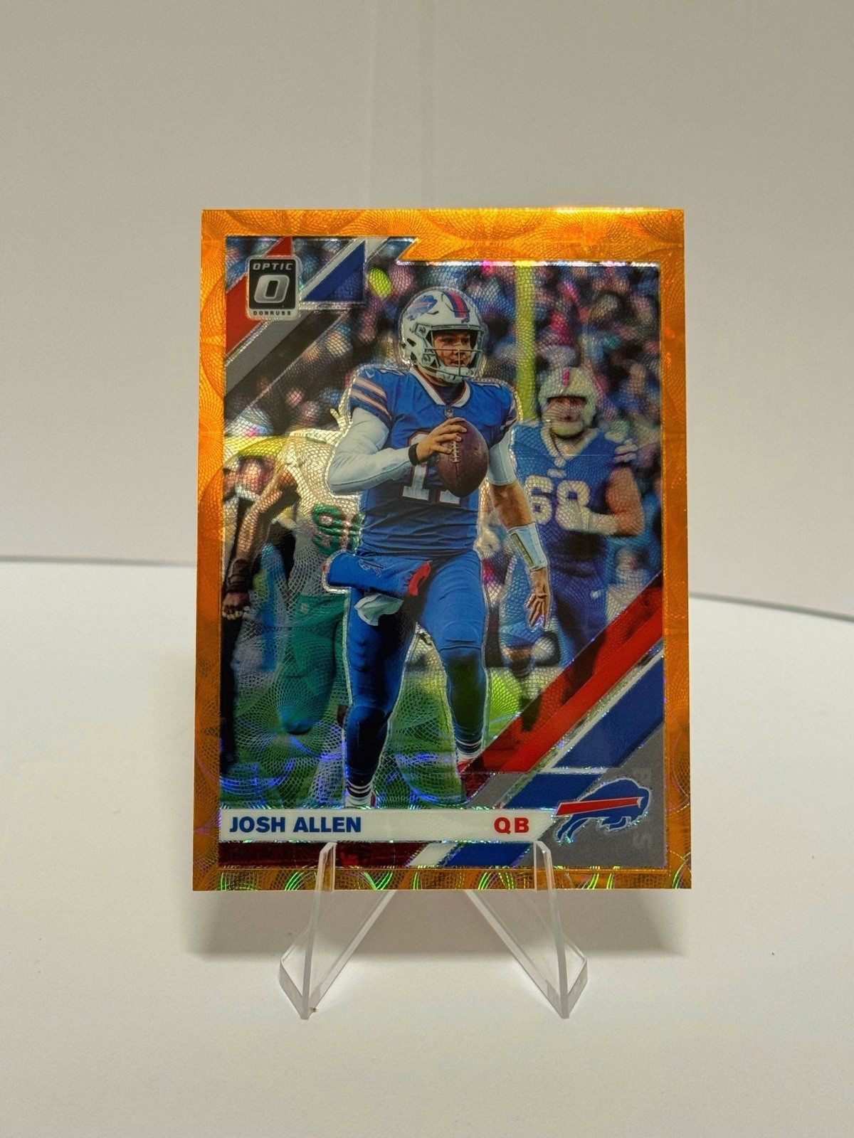 2019 Panini Donruss Optic Josh Allen /79 Orange Scope Prizm #12