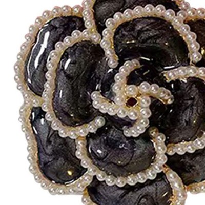 Flower Brooch Elegant Decorative Accessory Decor Ornament For Coat Suit Cove DON