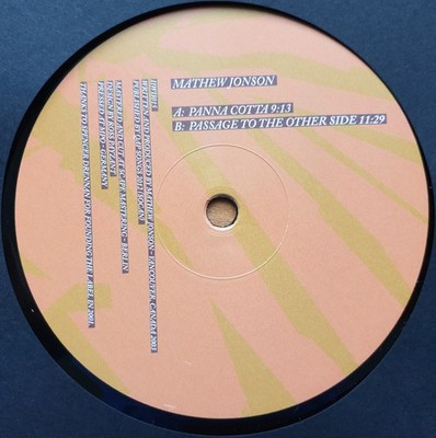 Mathew Jonson - Panna Cotta / Passage To The Other Side (VINYL) - MINIMAL *NEW*