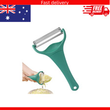 Nonoji CBP-04G Cabbage Peeler, Shaving Many with 2 Blades, Cabbage Max, Dark Gre