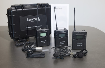 Saramonic UwMic9 TX9 With Two (2) RX9 Wireless Lavaliere as a System
