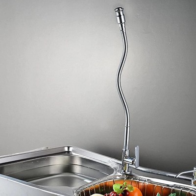 Inchant Outdoor Kitchen Sink Faucet - 360° Rotatable Single Hole Single Handle C