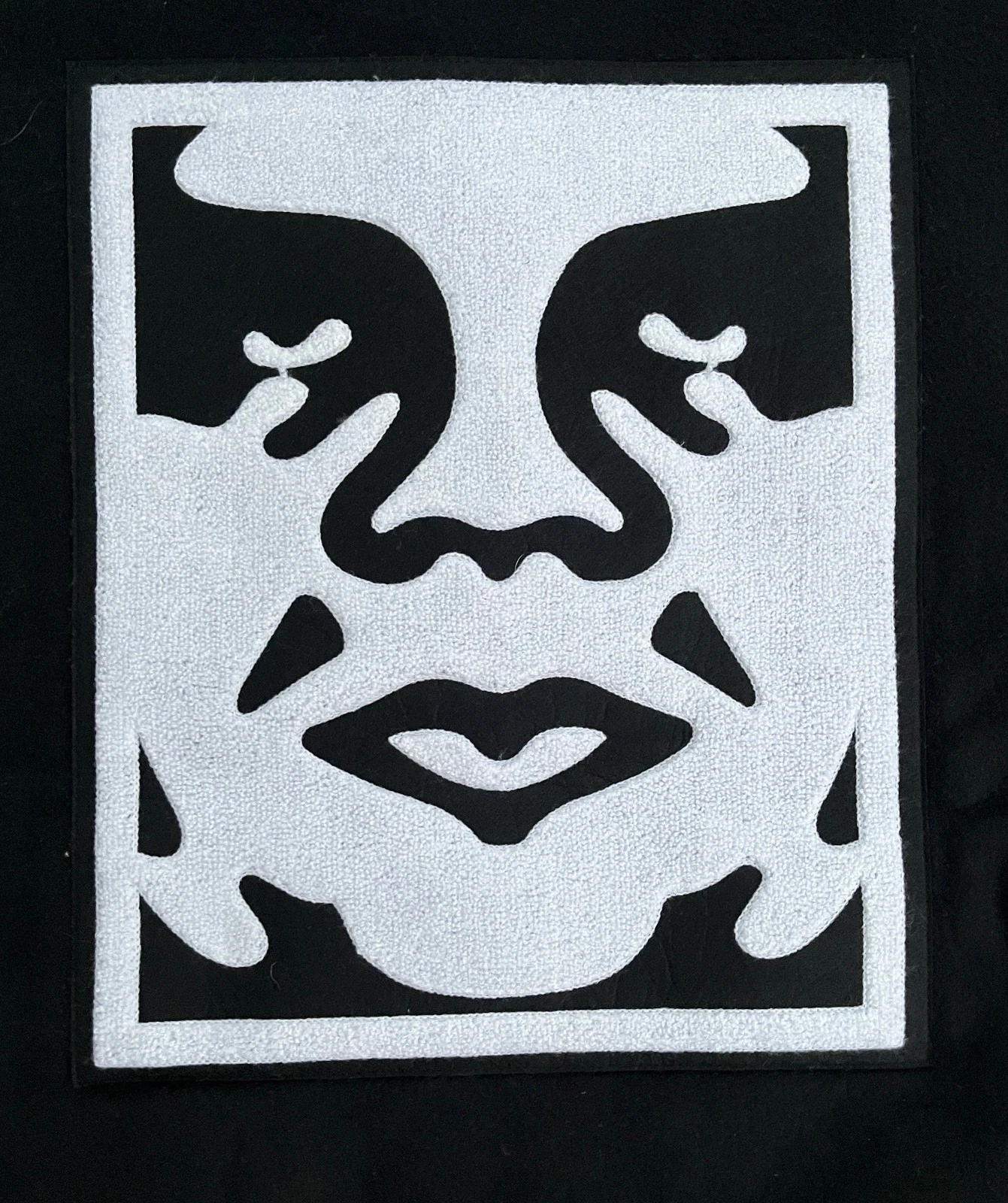 OBEY Shepard Fairey AUTHENTIC 2024 PREMIUM LEAGUE ICON VARSITY BOMBER JACKET NWT - product detail image 6