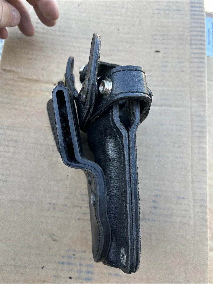 SAFARILAND Gun Holster for S&W K Frame 10 11 12 15 19 64 66 67 68 4" RUGER RH - Image 2 of 4