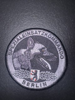 Patch/Abzeichen/ Orden/Sammlungsauflösung/ Polizei/ MEK / SEK / PSK / Berlin