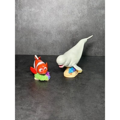 Finding Dory / Finding Nemo PVC Figure - Bailey & Marlin - Disney Pixar