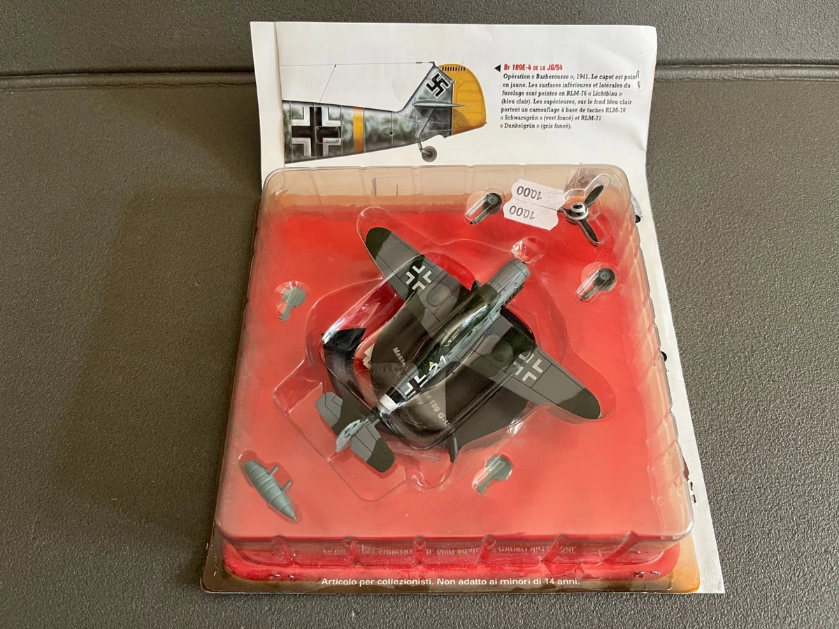 Avion Miniature Messerschmitt BF 109G échelle 1/30 – Thomas Gunn, Version Graf (bois)