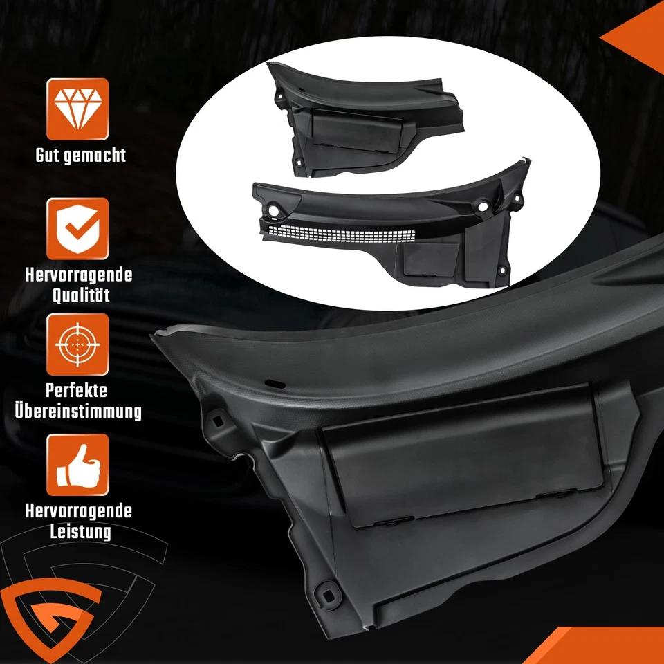 Windschutz Regenabweiser Für Mini R55 R56 R57 Cooper 51132751209 51132751210 - Bild 3 von 4