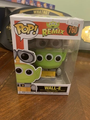RARE Funko Pop! Pixar Alien Remix Wall-E Disney Pop 760 Toy Story Figure Vinyl