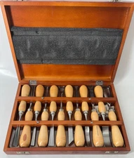 MASTERGRIP 12 PIECE CARVING CHISEL SET IN BOX