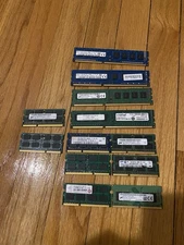 12x Random Ram Sticks (DDR3 - DDR4)