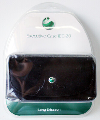 AUTHENTIC SONY ERICSSON EXECUTIVE CASE ICE-20 P800 P802 P900 P908 P910 P990 NEW!