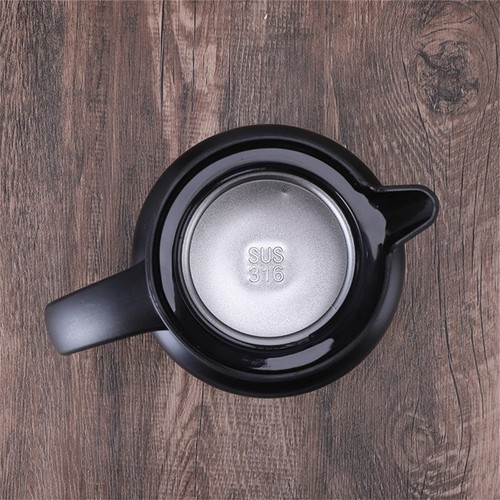 Thermoskanne 1,0L Edelstahl Kaffeekanne Thermo Teekanne Isolierkanne für 24h DE - Bild 11 von 19