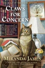 Claws for Concern (Cat in the Stacks Mystery) - Hardcover - VERY GOOD