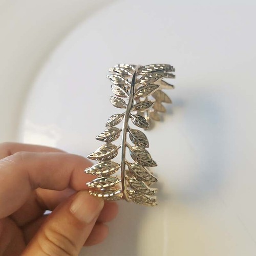 New Rachel Roy Leaves Bangle Bracelet Gift Fashion Women Party Holiday Jewelry - Picture 3 of 4