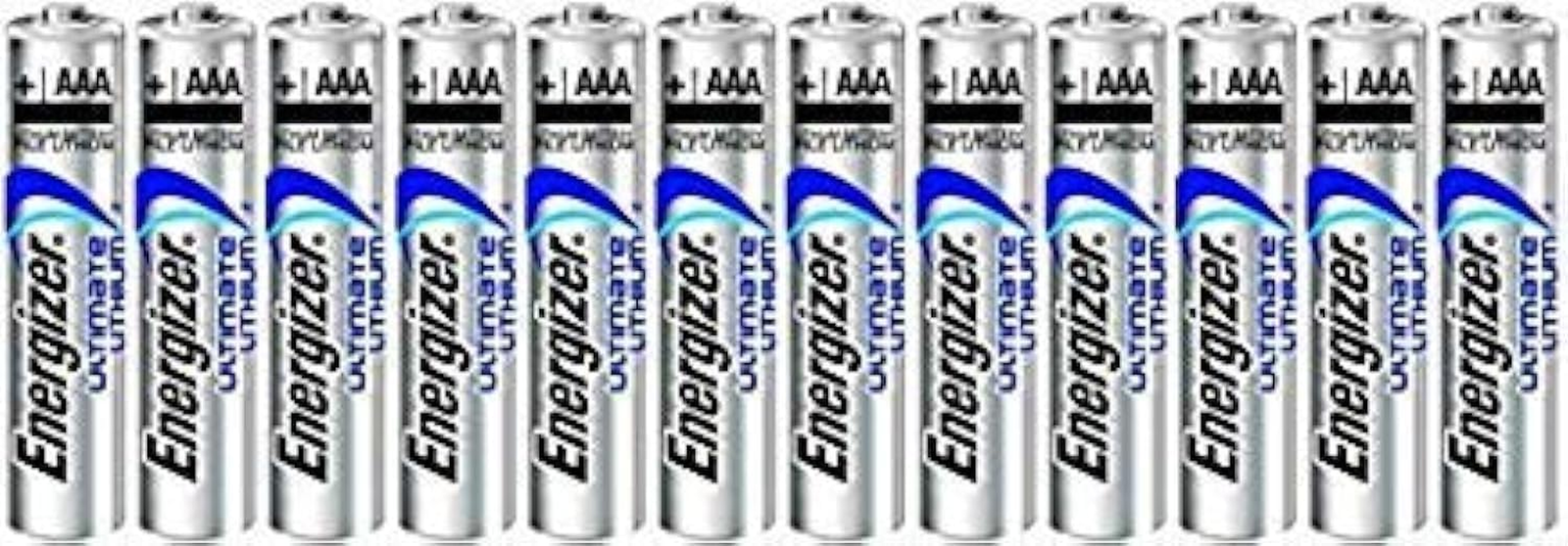 Ultimate Lithium AAA L92 Size Batteries - 12 Count (Pack of 1) -