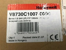 Honeywell V8730C1007-0000 1/2" 24V 1:1 Gas/Air Servo Regulated Gas Valve
