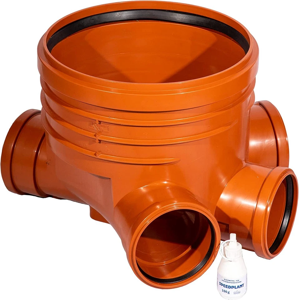 KG Schacht Revisionsschacht Abwasserschacht DN400 / DN110 - Komplett SET - Bild 2 von 4