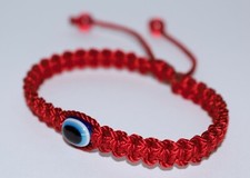 Evil eye amulet -Red String Good luck Braided bracelet -evil eye protection new