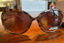 Revlon Women's Tortoise Fashion Plastic Sunglasses, Orange Lenses WIC 929952