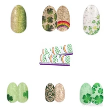 🍀 color STREET Polish St Patrick's Day Clover Rainbow Green Current Retired🌈☘️