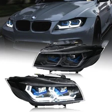 TT-ABC LED Headlights for 2009-2012 BMW E90 E91 328i 335i 3-Series Headlamp Pair