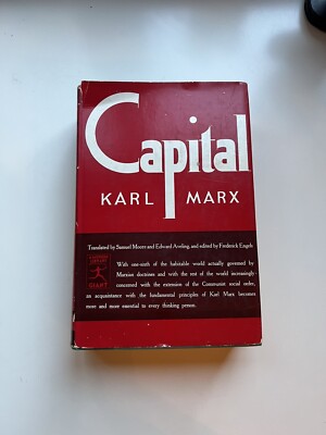 Capital: A Critique of Political Economy Karl Marx Modern Library