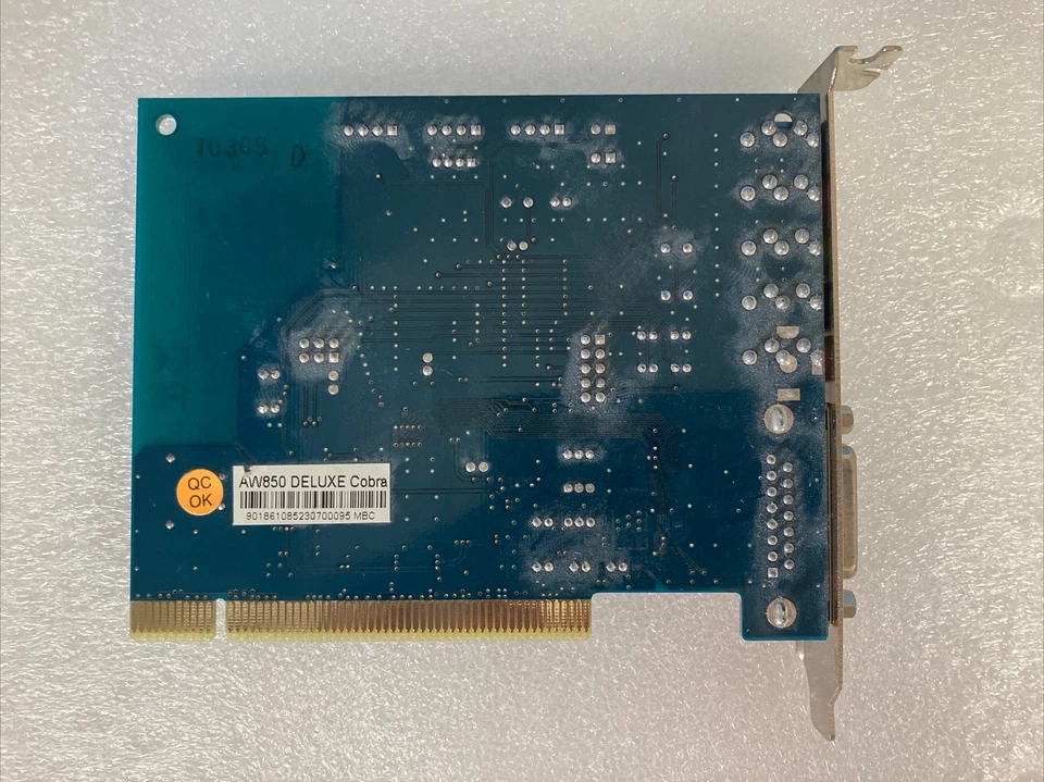 AOpen Cobra AW850 PCI Internal Sound Card GQ968 Rev. CM09A ~ - Image 4 of 4