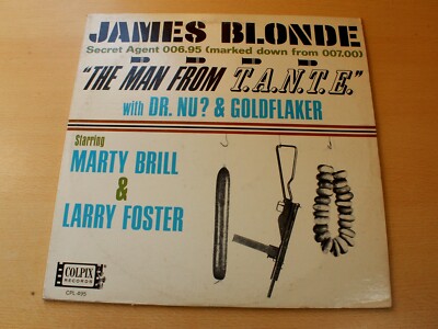 Marty Brill & Larry Foster/James Blonde/1965 Colpix LP/USA Issue/EX