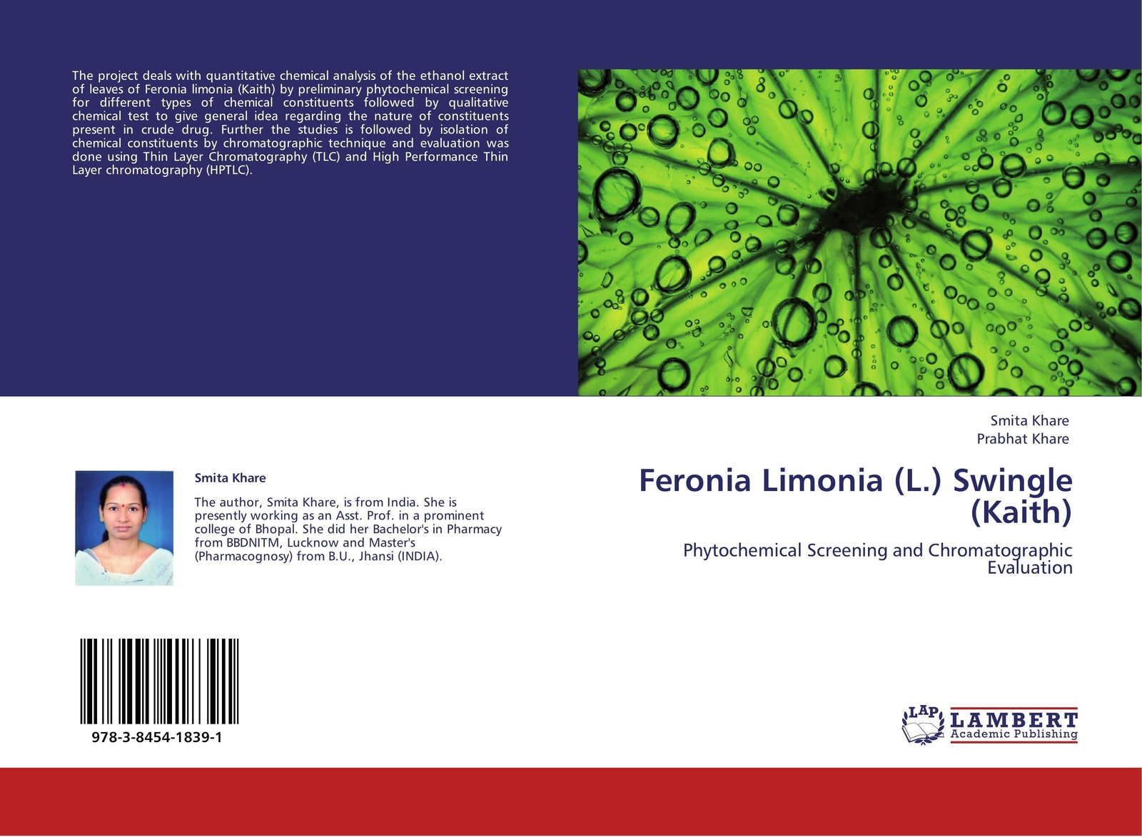 Feronia Limonia (l.) Swingle (kaith) | Smita Khare (u. A.) | Englisch