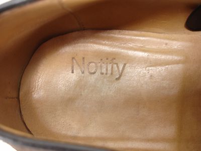 NOTIFY PERFORATED SUEDE LACE UP OXFORD DRESS SHOES MEN display picture 1