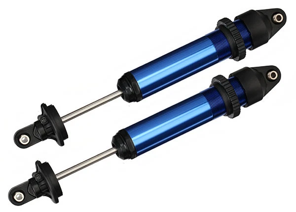 Traxxas 7761 Xmaxx Amortisseurs Aluminium Bleu Gtx/Shocks Gtx Aluminium Traxxa - Photo 1/1