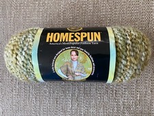 Lion Brand Homespun Yarn, 395 Meadow 5 Bulky 6oz Acrylic/Polyester New Skein