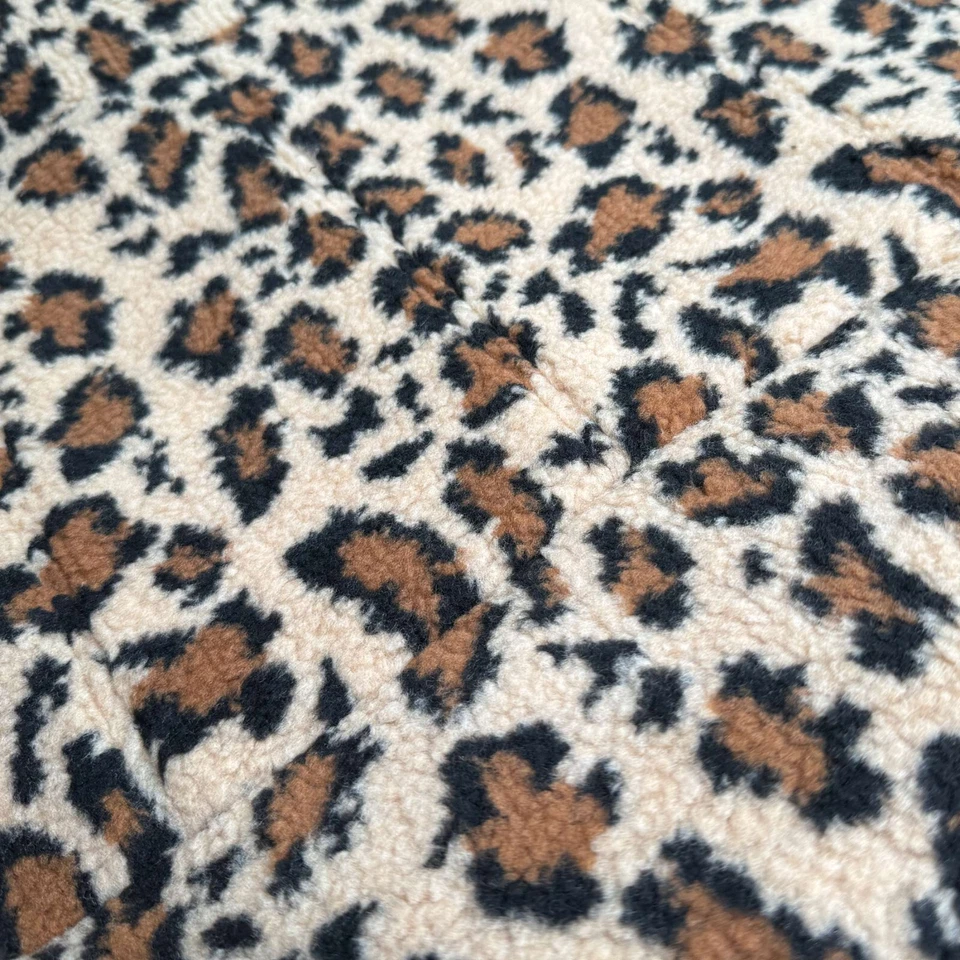 Fundas de asiento de auto de piel de oveja sintética leopardo extra suaves de invierno 2026 para Honda Civic Foto 3 de 4