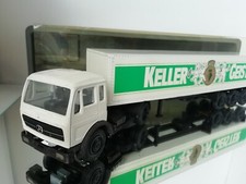 NZG Mercedes Benz Truck and Trailer Keller Geister 1:50