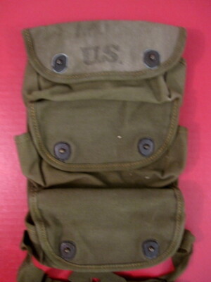米軍 ナム戦期 3連ポーチ（CARRIER, GRENEDE, 3POCKET） 米軍 ナム戦期 3連ポーチ（CARRIER, GRENEDE, 3POCKET） - メルカリ