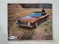1971 Chevrolet Monte Carlo Coupe/SS Full Color Brochure