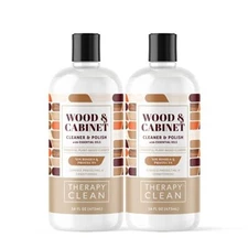 Wood Cleaner and Furniture Polish 16 oz. 2 Pack - Wood Cabinet and Table Clea...