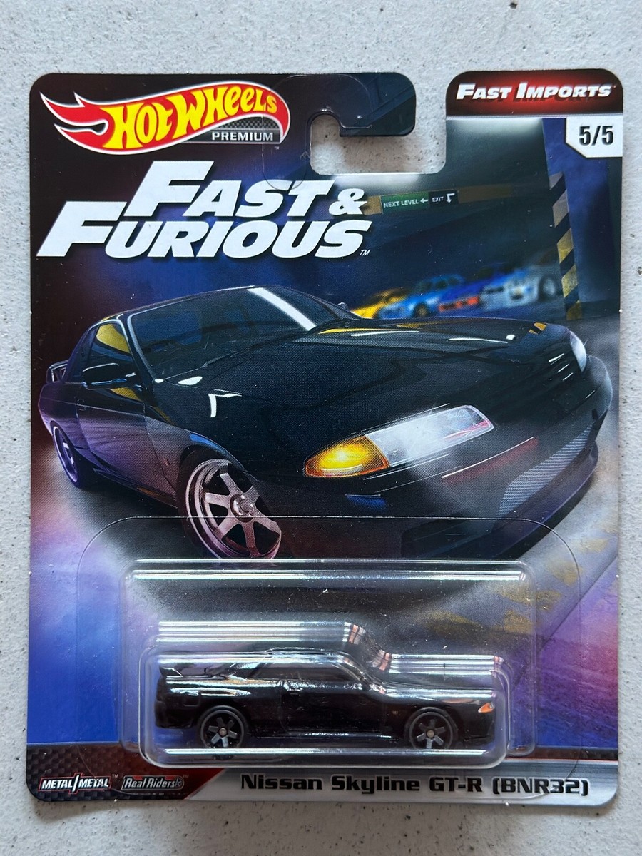 Hot Wheels Premium Fast and Furious NISSAN SKYLINE GT-R R32 Fast