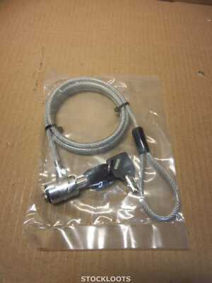 KÖNIG Laptop Security Cable Lock + 2 Keys Sicherheitskabelschloss - 1.8m NEW NEU
