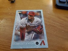 2015 Topps Update Snow Camo Rubby De La Rosa US245 79/99 Variation Diamondbacks