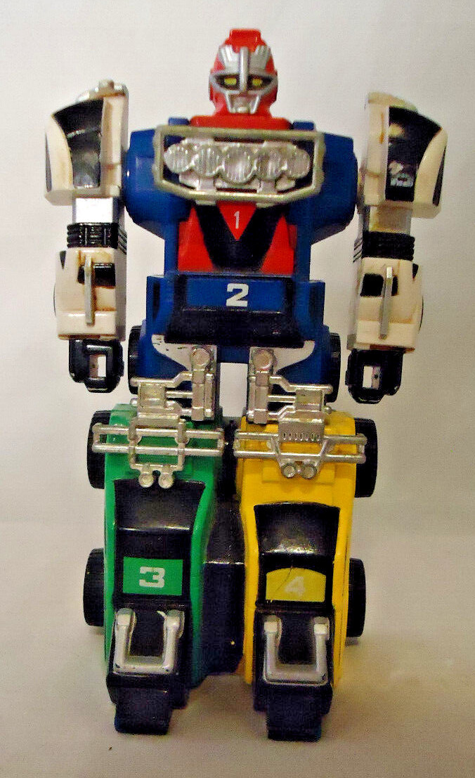 VINTAGE 1997 BANDAI TRANSFORMER TYPE ROBOT ACTION FIGURE 5 1