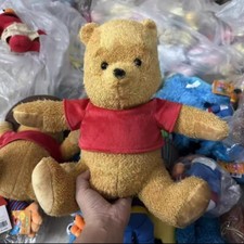 1Pcs Disney Christopher Robin Winnie Pooh Bear Soft Plush Toy Dolls 13.8