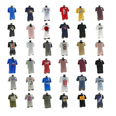 Jack & Jones T-Shirt Herren Kurzarm Freizeit Shirts XS S M L XL XXL Baumwolle
